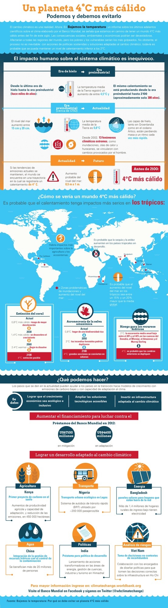 infografía 4 grados